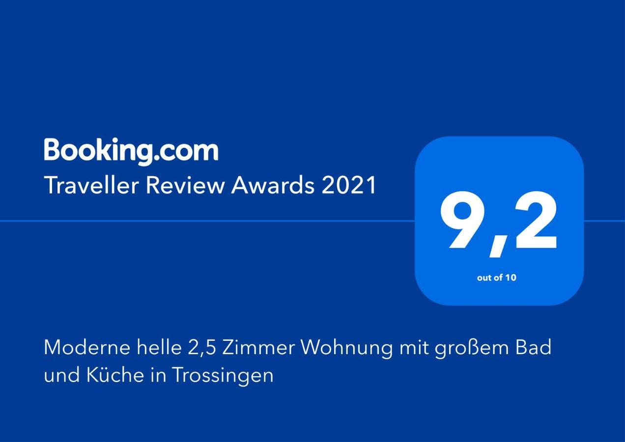 Moderne Helle 2,5 Zimmer Wohnung Mit Grossem Bad Und Kueche In Trossingen Dış mekan fotoğraf